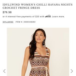 Crochet dress - new !! This dress is so pretty … really nice quality